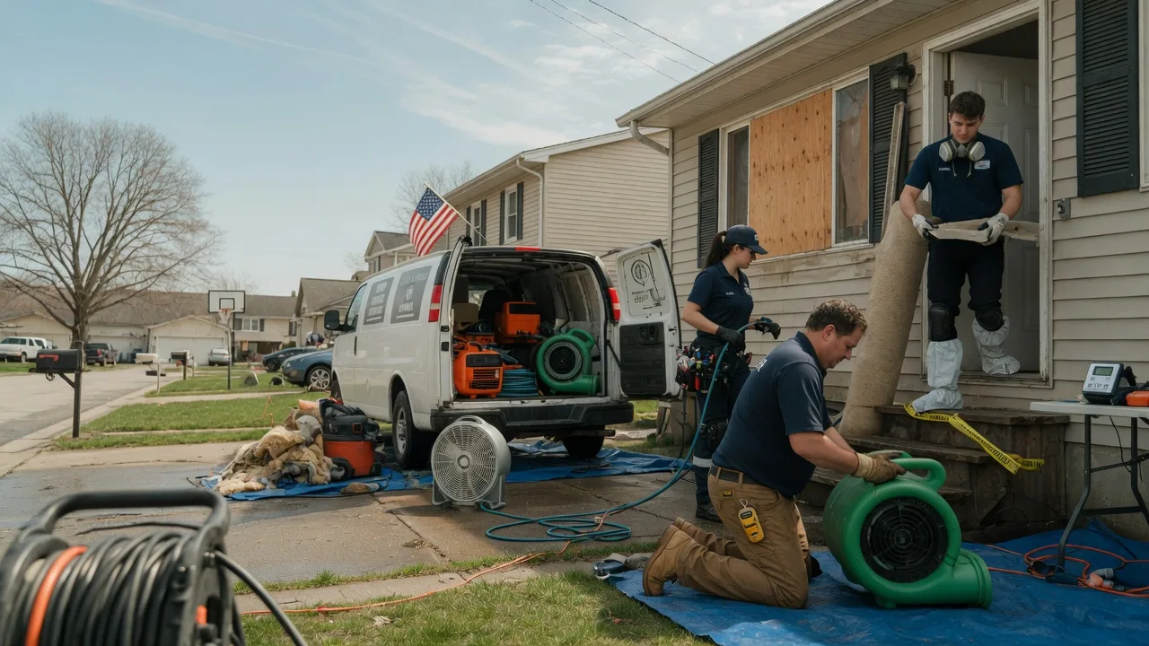 Water Damage Restoration in Le Roy, KS near me